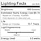 Luxrite BR20 LED Light Bulbs 6.5W (45W Equivalent) 460LM 3500K Natural White Dimmable E26 Base 4-Pack LR31862-4PK - alternate 2